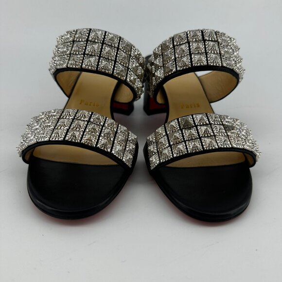 Louboutin Myriadiam 55 Studded Slide - Size 39 - Picture 2 of 8